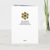 夜の妖精のクリスマスの願い シーズンカード (裏面)