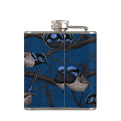 夜の妖精のレンチ フラスク (裏面)