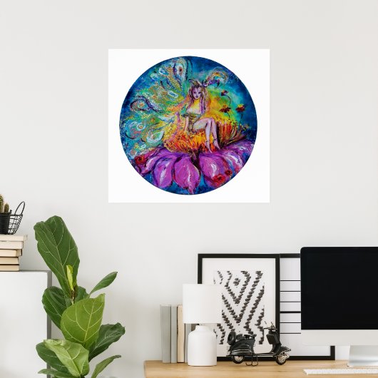 夜の妖精 ポスター (ホームオフィス)