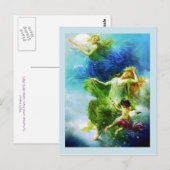 夜の妖精 ポストカード (正面/裏面)