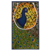 夜の孔雀 スモールペーパーバッグ (裏面)