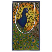 夜の孔雀 スモールペーパーバッグ (正面)