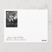 夜の守護天使 ポストカード (裏面)