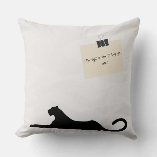 夜の守護者 クッション (正面)