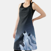 夜の山 エプロン (インサイチュ)