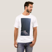 夜の山 Tシャツ (正面フル)