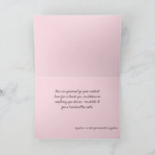 夜の嵐で海の稲妻ノート/グリーティングカード カード (内部)