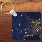 夜の州の統一された街灯。 キーホルダー (正面)