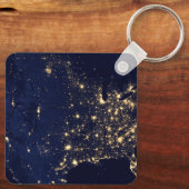 夜の州の統一された街灯。 キーホルダー (裏面)