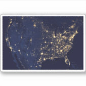 夜の州の統一された街灯。 シール (正面)