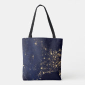 夜の州の統一された街灯。 トートバッグ (裏面)