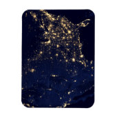 夜の州の統一された街灯。 マグネット (縦)