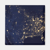 夜の州の統一された街灯。 マグネット (正面)