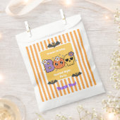 夜の幽霊のよく出るパーティー誕生日 – ハロウィーンの夜 フェイバーバッグ (クリップ留めされた状態)