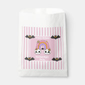 夜の幽霊のよく出るパーティー誕生日 – ハロウィーンの夜 フェイバーバッグ (正面)