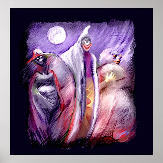 ***夜の幽霊*** ポスター (正面)