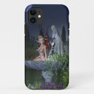 夜の庭の妖精 iPhone 11 ケース