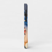 夜の庭の眠れるノーム Case-Mate iPhoneケース (裏面/左)