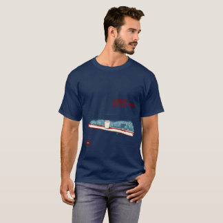 夜の後の都市の記憶 Tシャツ