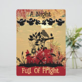 夜の恐怖の血の芸術的赤いブーブフリーキー シーズンカード (スタンド正面)