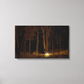 夜の恐怖 キャンバスプリント (正面)