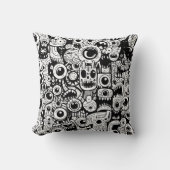 夜の恐怖 クッション (正面)