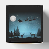 夜の愛らしいトナカイ フェイバーボックス (上部)