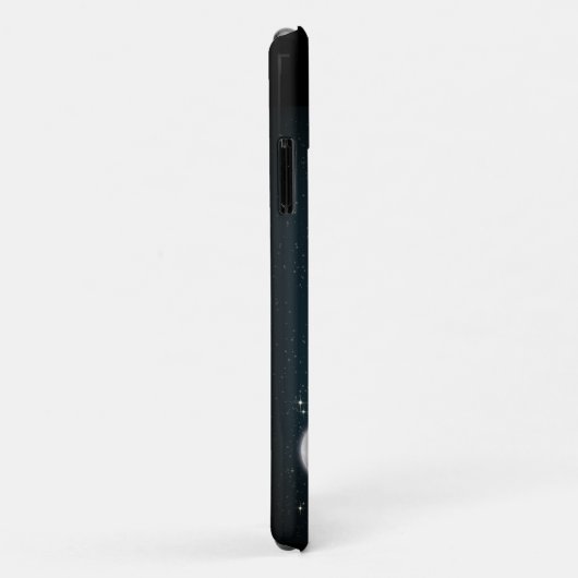 夜の愛らしいトナカイ Case-Mate iPhoneケース (裏面/右)