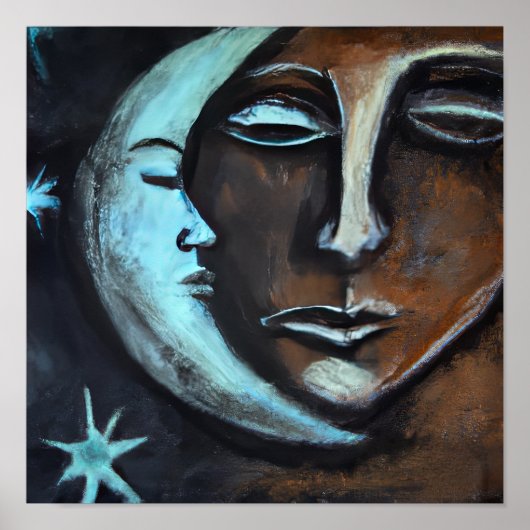 夜の抱擁 ポスター (正面)