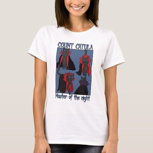 夜の支配者カウント・カトゥラ Tシャツ (正面)