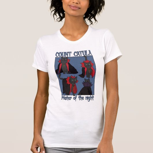 夜の支配者カウント・カトゥラ Tシャツ (正面)