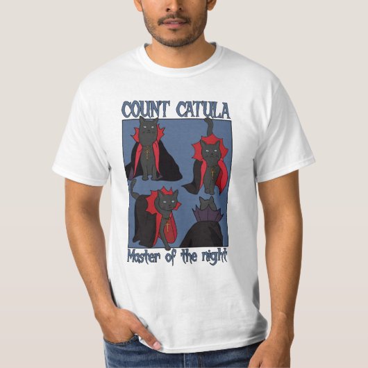 夜の支配者カウント・カトゥラ Tシャツ (正面)