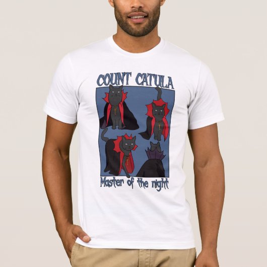 夜の支配者カウント・カトゥラ Tシャツ (正面)