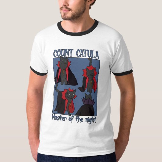 夜の支配者カウント・カトゥラ Tシャツ (正面)