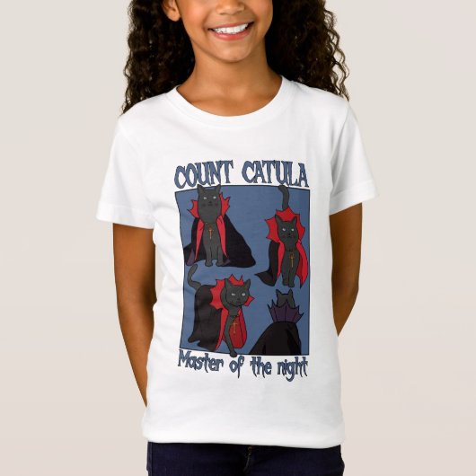夜の支配者カトゥーラ伯爵 Tシャツ (正面)