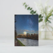 夜の散歩 ポストカード (スタンド正面)