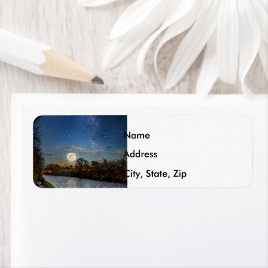 夜の散歩 ラベル (インサイチュ)