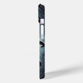 夜の星空の下の三人の魔女 ハロウィン Case-Mate iPhoneケース (裏面 / 左)