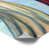 夜の最後のファンタジーフェアリーゴシックのポスタープリント ポスター (角)