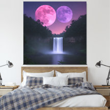 夜の月