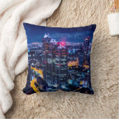 夜の東京 クッション (ブランケット)