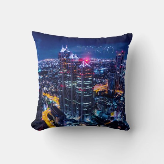 夜の東京 クッション (正面)