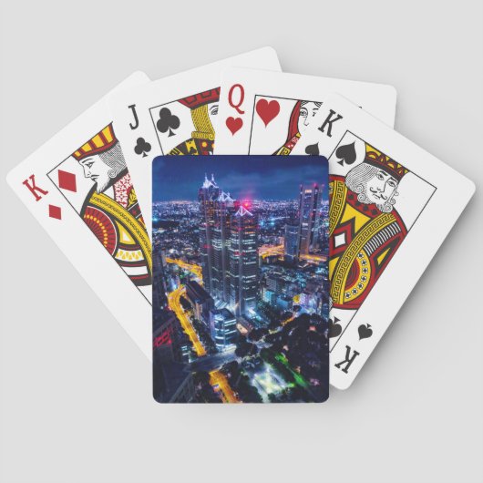 夜の東京 トランプ (裏面)