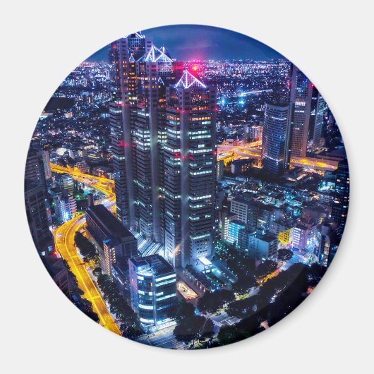夜の東京 マグネット (正面)