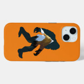 夜の森のビッグフット Case-Mate iPhoneケース (裏面 (横))