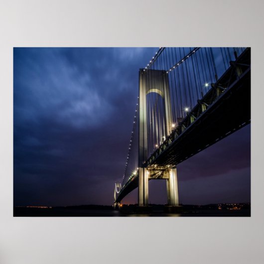 夜の橋 ポスター (正面)
