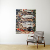 『夜の武装と脱走』  タペストリー (インサイチュ)