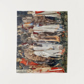 『夜の武装と脱走』  タペストリー (正面)