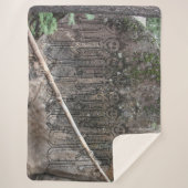 夜の歩くギグラーズペトログリフ シェルパブランケット (正面)