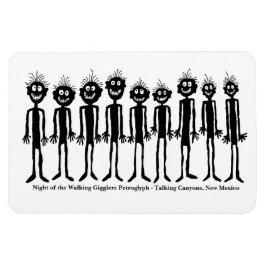 夜の歩くギグラーズペトログリフ マグネット